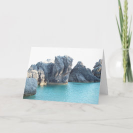 Horseshoe Beach Bermuda Karte