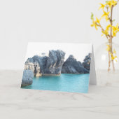 Horseshoe Beach Bermuda Karte (Gelbe Blume)