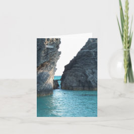 Horseshoe Beach Bermuda Karte