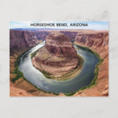 Horseshoe Bend Arizona Foto Postkarte (Vorderseite)