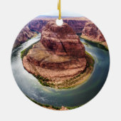 Horseshoe Bend, Arizona Keramik Ornament (Hinten)