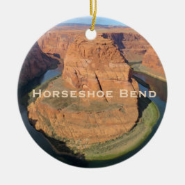 Horseshoe Bend Arizona Keramik Ornament