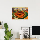 Horseshoe Bend Arizona Poster (Heimbüro)