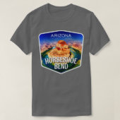 Horseshoe Bend Arizona T-Shirt (Design vorne)