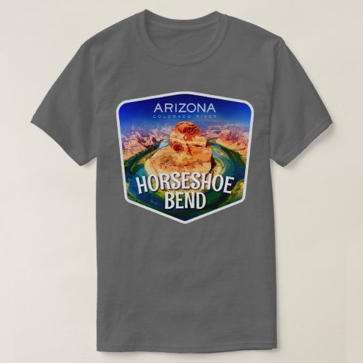 Horseshoe Bend Arizona T-Shirt (Design vorne)
