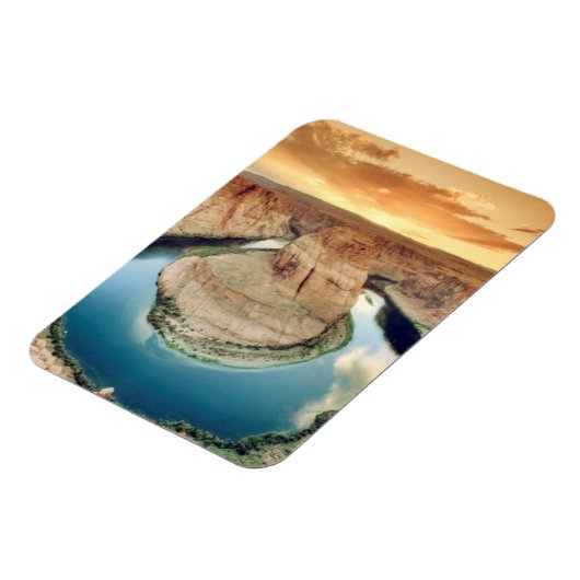 Horseshoe Bend Caynon Magnet (Linke Seite)
