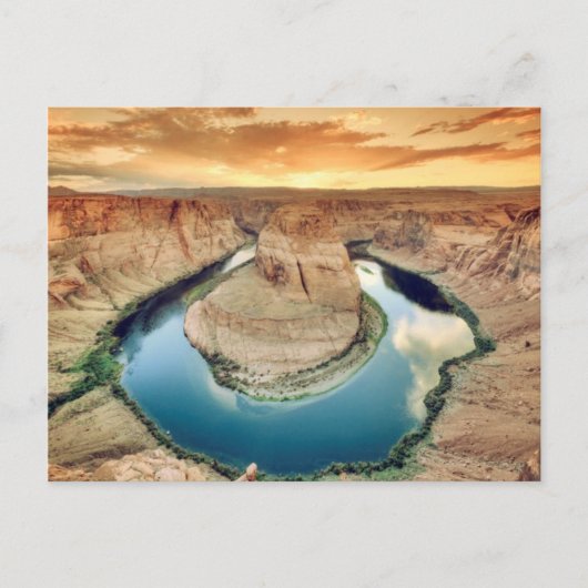 Horseshoe Bend Caynon Postkarte (Vorderseite)
