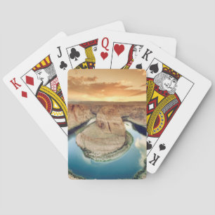 Horseshoe Bend Caynon Spielkarten