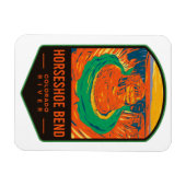 Horseshoe Bend Colorado River Magnet (Horizontal)