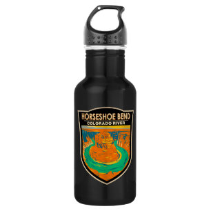 Horseshoe Bend Colorado River Vintage Edelstahlflasche