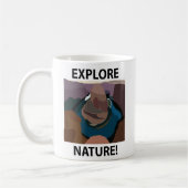 Horseshoe Bend Entdecken Sie die Natur Horseshoe B Kaffeetasse (Links)