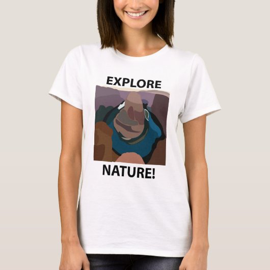 Horseshoe Bend Entdecken Sie die Natur Horseshoe B T-Shirt (Vorderseite)
