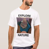 Horseshoe Bend Entdecken Sie die Natur Horseshoe B T-Shirt (Vorderseite)