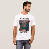 Horseshoe Bend Entdecken Sie die Natur Horseshoe B T-Shirt (Vorne ganz)