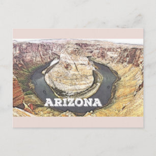 Horseshoe Bend - Grand Canyon - Arizona Postkarte