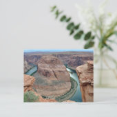 Horseshoe Bend in Arizona Postkarte (Stehend Vorderseite)