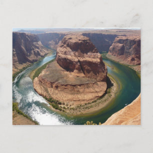 Horseshoe Bend in Page, Arizona Postkarte