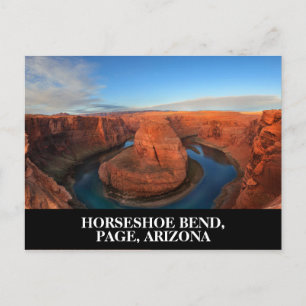 Horseshoe Bend in Page, Arizona Südwesten der USA Postkarte