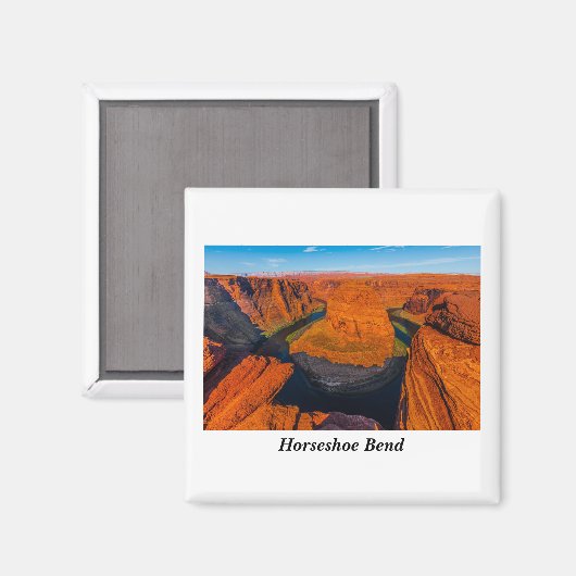 Horseshoe Bend Magnet (Vorderseite/Rückseite)