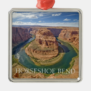 Horseshoe Bend Ornament Aus Metall