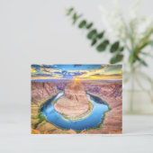 Horseshoe Bend, Page, Arizona Postkarte (Stehend Vorderseite)