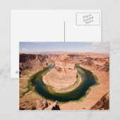 Horseshoe Bend Postkarte (Vorne/Hinten)