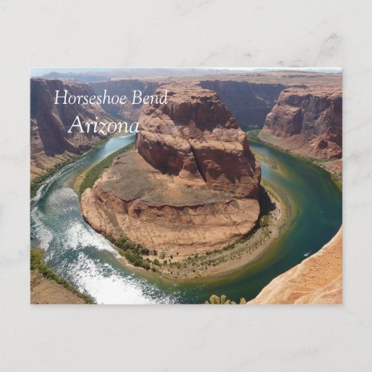 Horseshoe Bend Postkarte (Vorderseite)