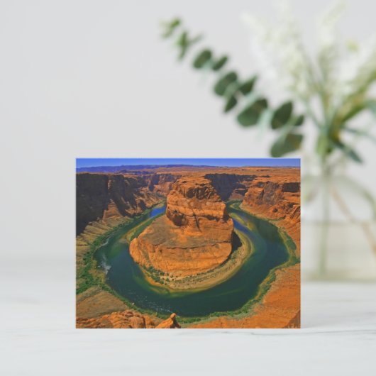 Horseshoe Bend Postkarte (Stehend Vorderseite)