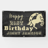 Horseshoe Birthday Adventures Banner (Horizontal)