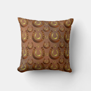 Horseshoe, Brown, Lucky, Old, Luck, Horse, Golden Kissen