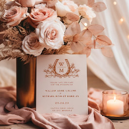 Horseshoe Cactus Western Foto Hochzeit Postkarte