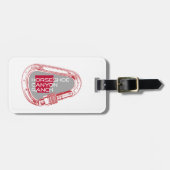 Horseshoe Canyon Ranch Arkansas Klettersteig Carab Gepäckanhänger (Vorderseite horizontal)