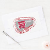 Horseshoe Canyon Ranch Arkansas Klettersteig Carab Rechteckiger Aufkleber (Umschlag)