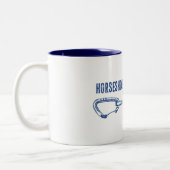 Horseshoe Canyon Ranch Arkansas Klettersteig Zweifarbige Tasse (Links)