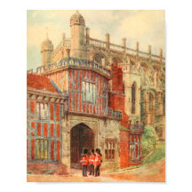 Horseshoe Cloistes, Windsor Castle, England