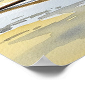 Horseshoe Crab Crawling Zuhause Poster (Ecke)