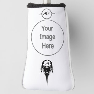 Horseshoe Crab im Stil der Tribal Tattoo Golf Headcover