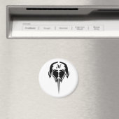 Horseshoe Crab im Stil der Tribal Tattoo Magnet (In Situ (Geschirrspüler))