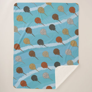 Horseshoe Crab Ocean Waves Sherpadecke