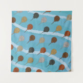 Horseshoe Crab Ocean Waves Wandteppich (Vorderseite)