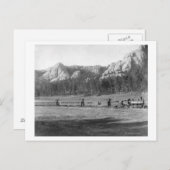 Horseshoe Curve über Burlington und Missouri Postkarte (Vorne/Hinten)