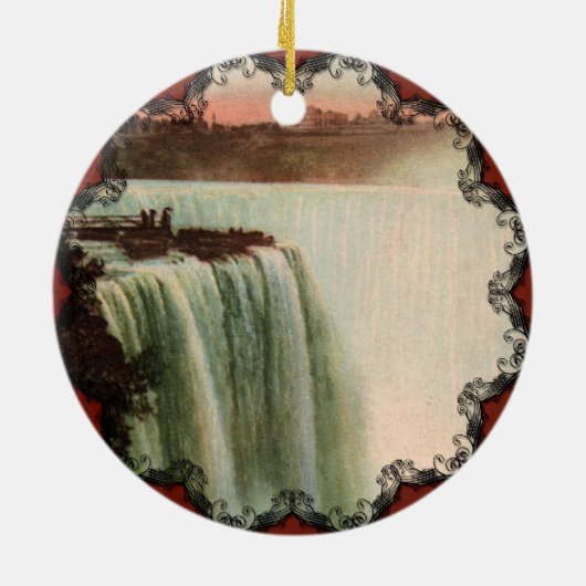 Horseshoe Falls at Niagara Ornament (Hinten)