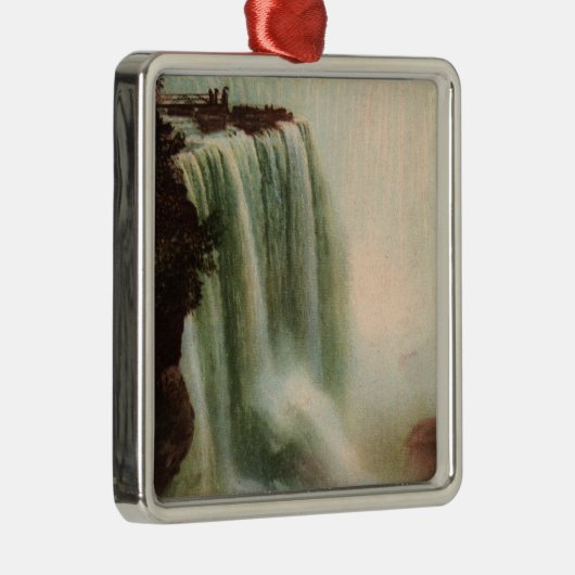 Horseshoe Falls at Niagara Ornament Aus Metall (Rechts)