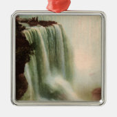 Horseshoe Falls at Niagara Ornament Aus Metall (Vorne)