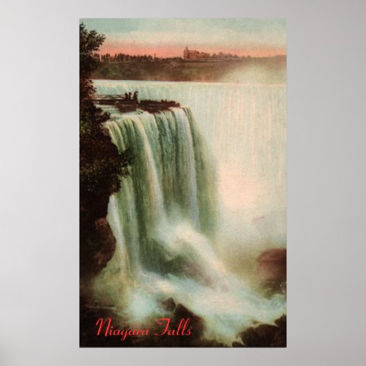 Horseshoe Falls at Niagara Poster (Vorne)