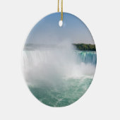 Horseshoe Falls aus Niagara Falls - Kanada Keramik Ornament (Rechts)