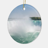 Horseshoe Falls aus Niagara Falls - Kanada Keramik Ornament (Links)