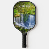 Horseshoe Falls Australia Custom Monogram Pickleball Schläger (Rückseite)