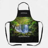 Horseshoe Falls Australia Custom Monogram Schürze (Vorderseite)