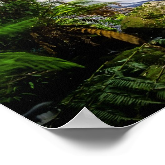 Horseshoe Falls Australia Poster (Ecke)